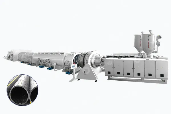 Gas Supply Pipe Extrusion Line