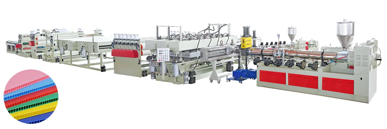 Hollow Profile Board Extrusion Production Line