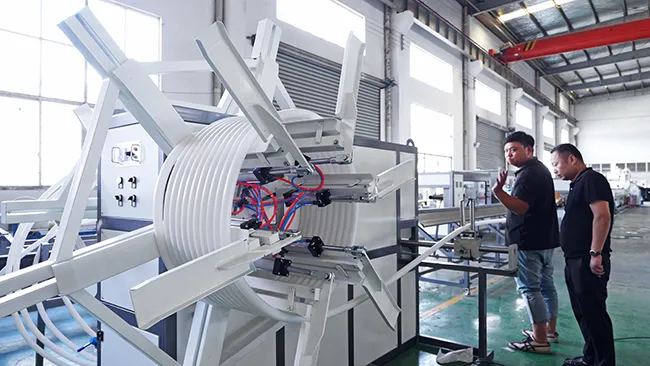 20-110mm PE Pipe Manufacturing Machine Video