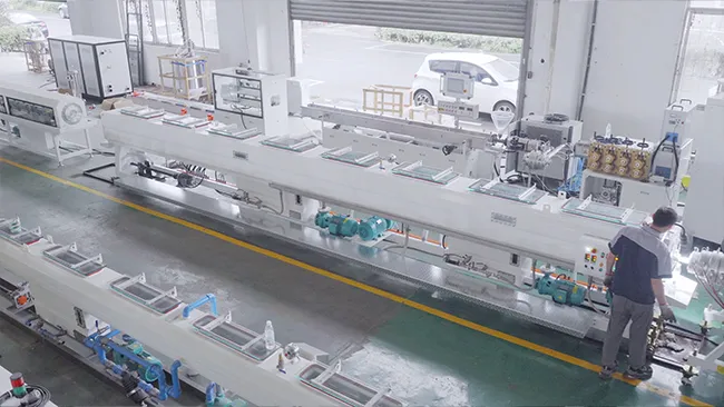 20-200mm PE Pipe Production Line Video