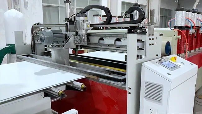 Plastic Board Extrusion Production Line Video