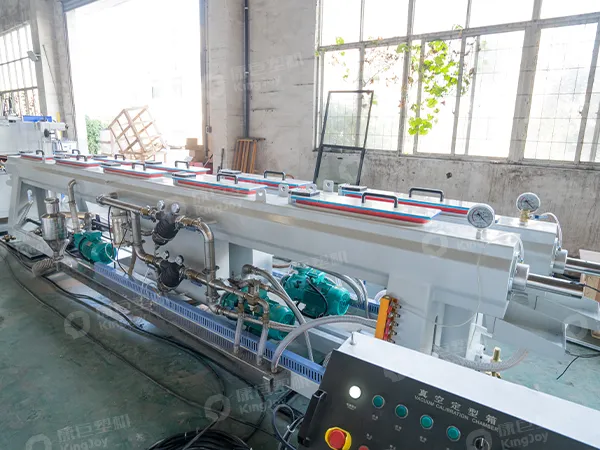 PVC Dual Pipe Extrusion Production Line